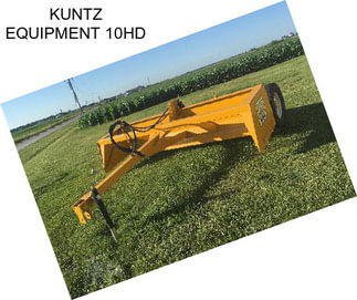 KUNTZ EQUIPMENT 10HD