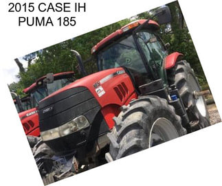 2015 CASE IH PUMA 185