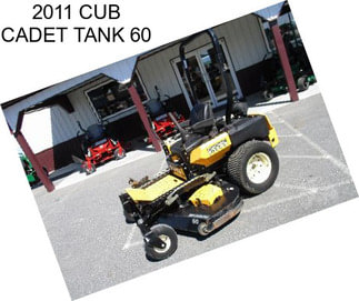 2011 CUB CADET TANK 60