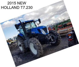 2015 NEW HOLLAND T7.230