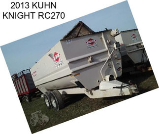 2013 KUHN KNIGHT RC270