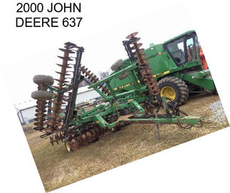 2000 JOHN DEERE 637