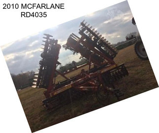 2010 MCFARLANE RD4035