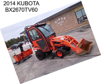 2014 KUBOTA BX2670TV60