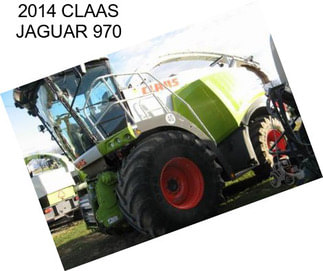 2014 CLAAS JAGUAR 970