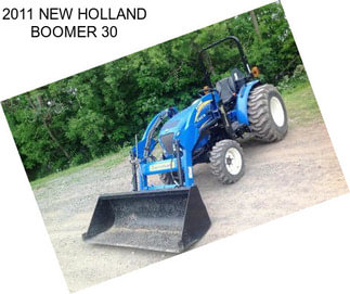 2011 NEW HOLLAND BOOMER 30