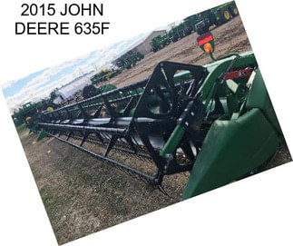 2015 JOHN DEERE 635F