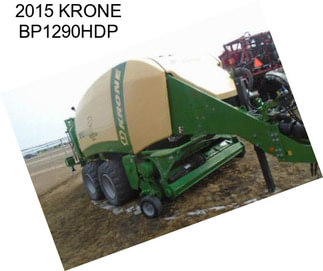 2015 KRONE BP1290HDP