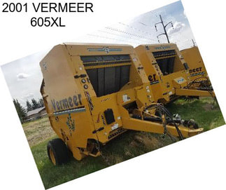 2001 VERMEER 605XL