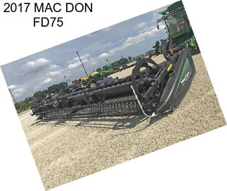 2017 MAC DON FD75