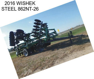 2016 WISHEK STEEL 862NT-26