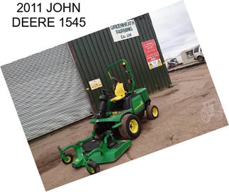 2011 JOHN DEERE 1545