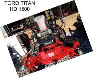 TORO TITAN HD 1500