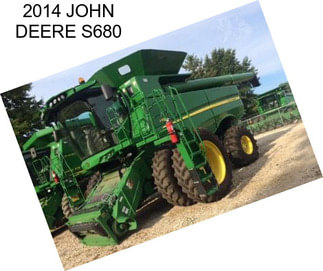 2014 JOHN DEERE S680