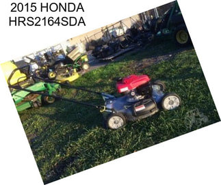 2015 HONDA HRS2164SDA