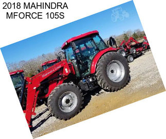 2018 MAHINDRA MFORCE 105S