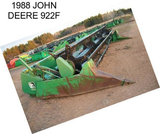 1988 JOHN DEERE 922F