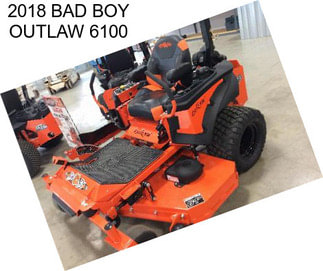 2018 BAD BOY OUTLAW 6100