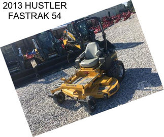 2013 HUSTLER FASTRAK 54