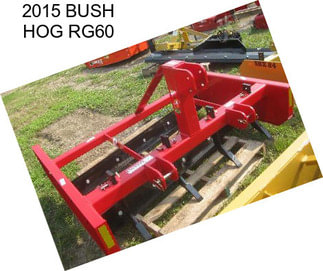 2015 BUSH HOG RG60