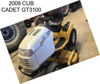 2009 CUB CADET GT3100