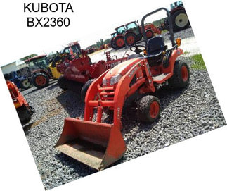 KUBOTA BX2360