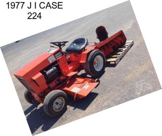 1977 J I CASE 224