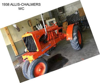 1938 ALLIS-CHALMERS WC