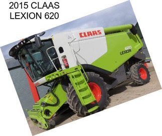 2015 CLAAS LEXION 620