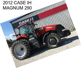 2012 CASE IH MAGNUM 290