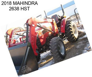 2018 MAHINDRA 2638 HST