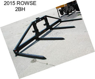 2015 ROWSE 2BH
