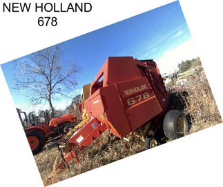 NEW HOLLAND 678