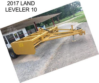 2017 LAND LEVELER 10