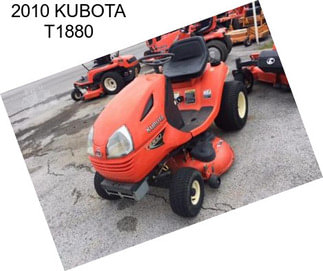 2010 KUBOTA T1880