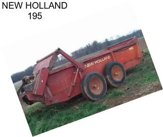 NEW HOLLAND 195