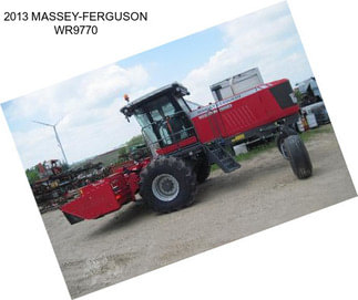 2013 MASSEY-FERGUSON WR9770