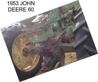 1953 JOHN DEERE 60