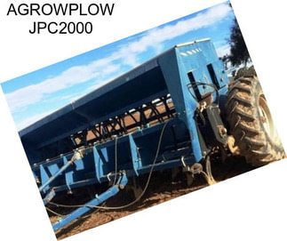 AGROWPLOW JPC2000