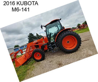 2016 KUBOTA M6-141