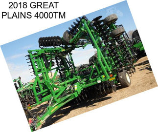 2018 GREAT PLAINS 4000TM