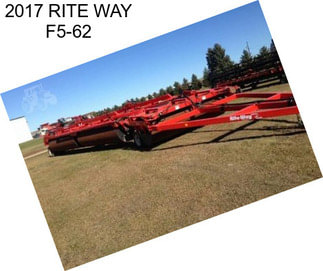 2017 RITE WAY F5-62