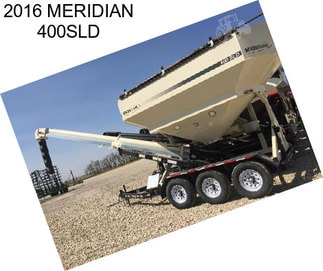 2016 MERIDIAN 400SLD