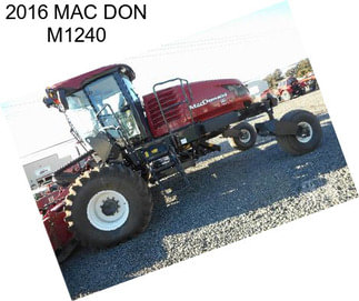 2016 MAC DON M1240