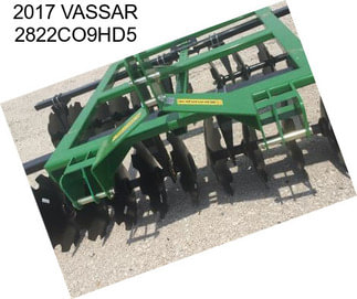 2017 VASSAR 2822CO9HD5
