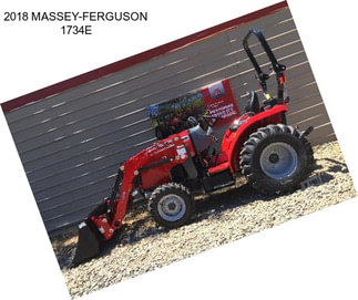 2018 MASSEY-FERGUSON 1734E