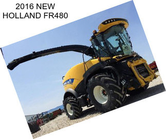 2016 NEW HOLLAND FR480