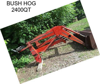 BUSH HOG 2400QT