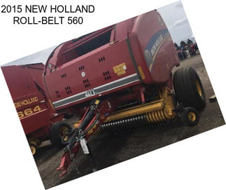 2015 NEW HOLLAND ROLL-BELT 560