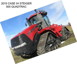 2015 CASE IH STEIGER 500 QUADTRAC